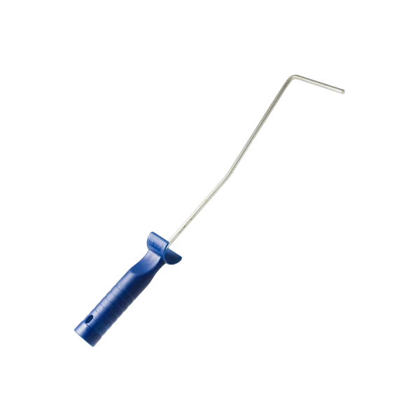Nippon Paint roller tool with ergonomic blue handle designed for smooth and efficient paint application on various surfaces. Ideal for achieving a professional finish in home improvement projects.
