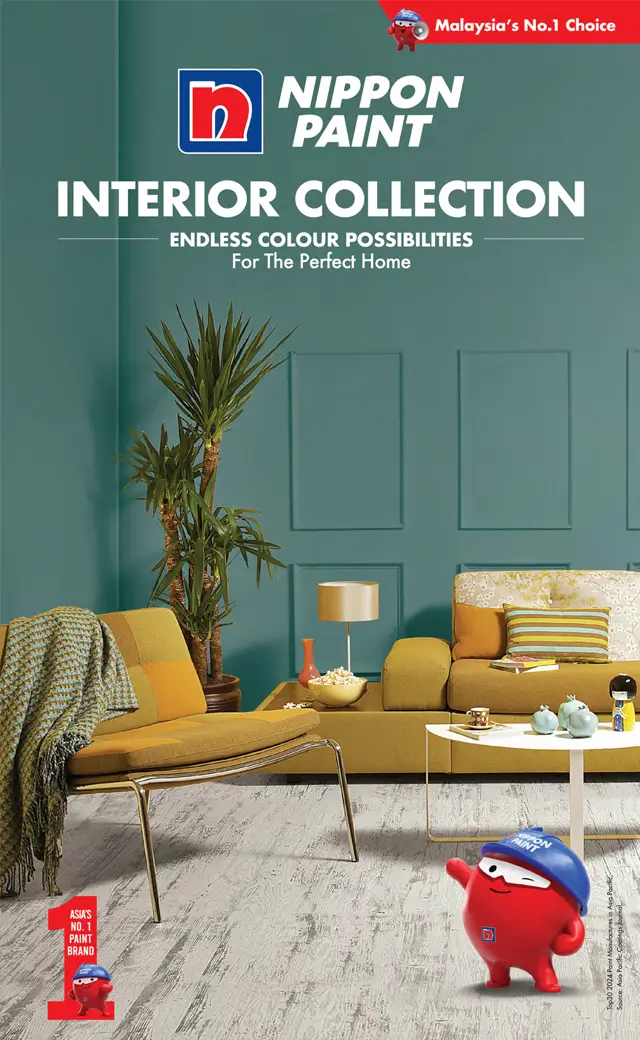 Nippon Paint Interior Collection colour card
