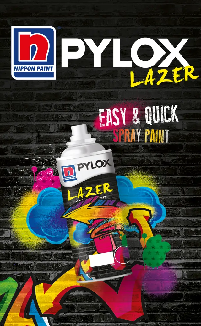 Nippon Paint Pylox Lazer colour card