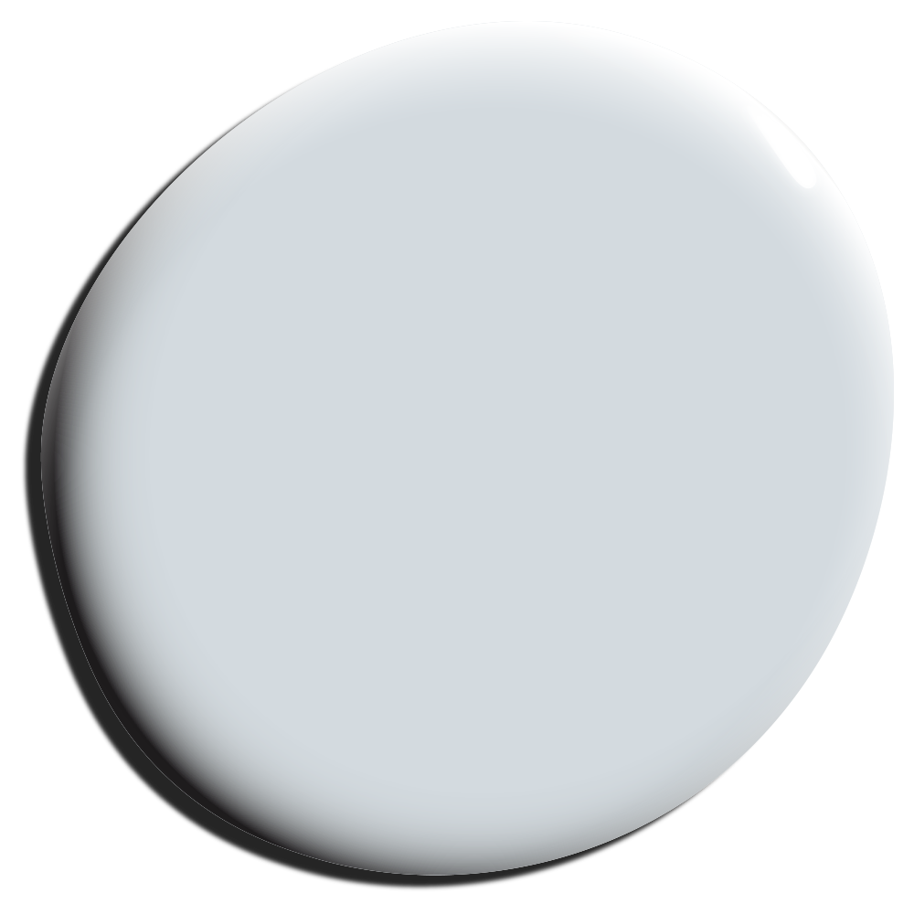 Light gray paint swatch from Nippon Paint, showcasing a smooth and glossy finish ideal for modern interior designs.