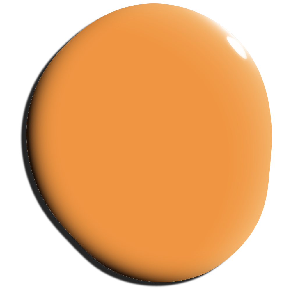 Nippon Paint color swatch featuring a vibrant orange hue, ideal for enhancing interior and exterior spaces with a warm, inviting tone. Perfect for home decor projects.