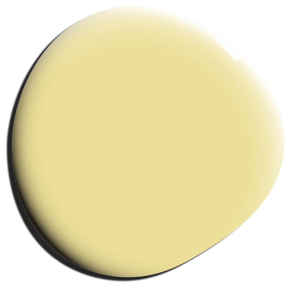Nippon Paint creamy yellow paint swatch, showcasing a soft and inviting color ideal for interior walls and decor. Perfect for creating warm and welcoming spaces.