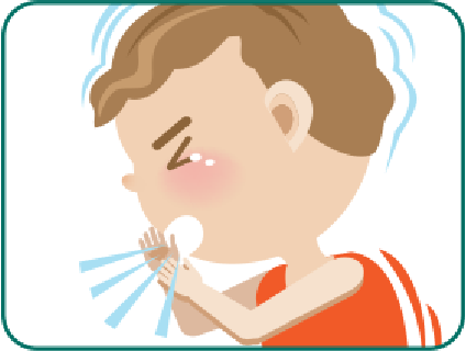 Illustration of a child blowing on a cooling device, representing the comfort of a well-ventilated space. Highlighting Nippon Paint's commitment to creating healthy indoor environments.